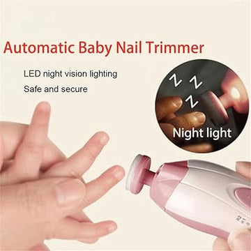 ⚡ Electric Baby Nail Sharpener – Safe & Gentle Nail Trimming