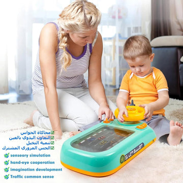 🚗 Steering Wheel Toy – Fun & Interactive Driving Experience for Kids 🎮
