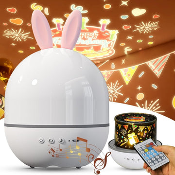 Rabbit Starry Projector Light – Magical Night Sky for Kids & Adults 🐰