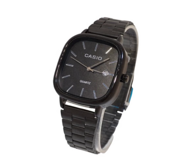 ⌚ Casio Unisex Stainless Steel Watch – Black