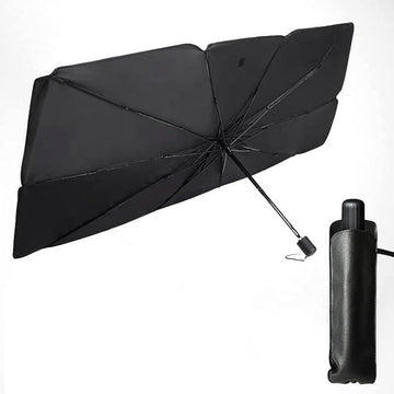 ☀️ Car Windshield Sun Shade Umbrella – Foldable UV Protection for All Vehicles