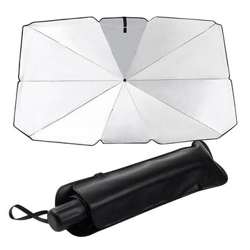 Foldable Car Windshield Sunshade – Front Window UV Blocker Cover