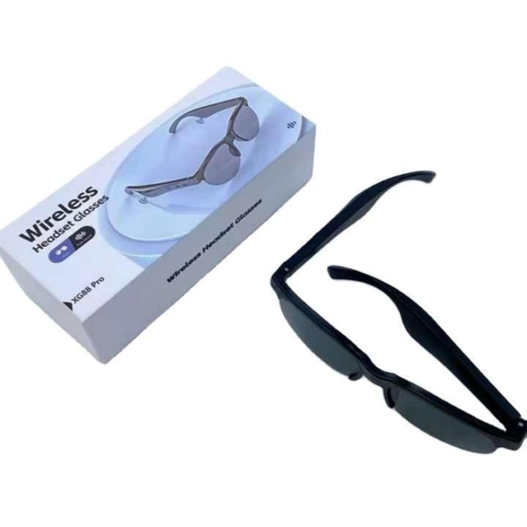XG88PRO Smart Glasses with Built-in Headphones – Wireless Audio & UV Protection in One
