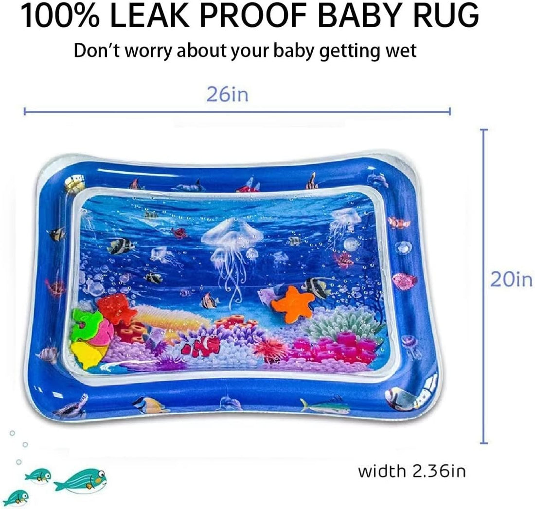 💧 Baby Water Mat – Fun & Safe Sensory Play for Infants 🐠