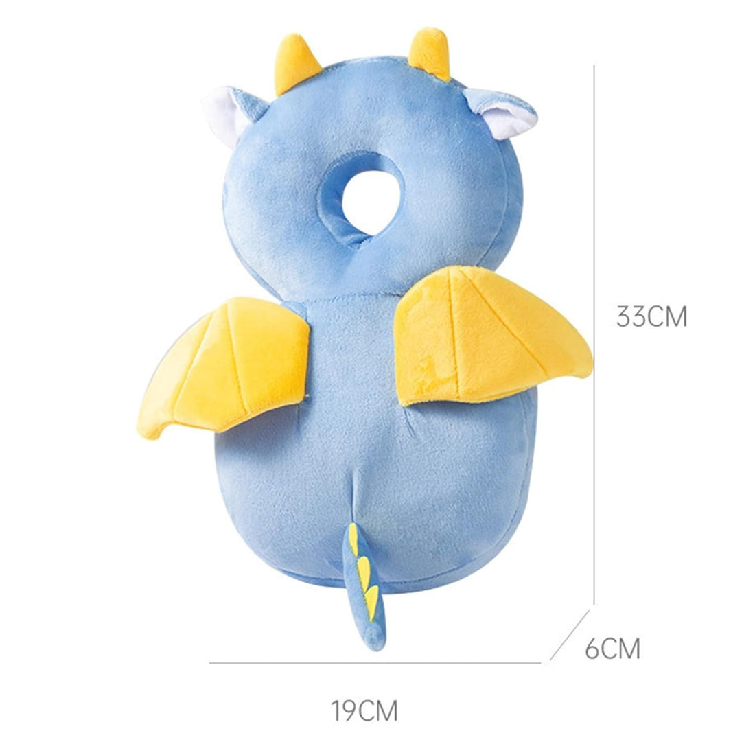 🛡️ Baby Walker Head Protector – Safety & Comfort for Little Explorers