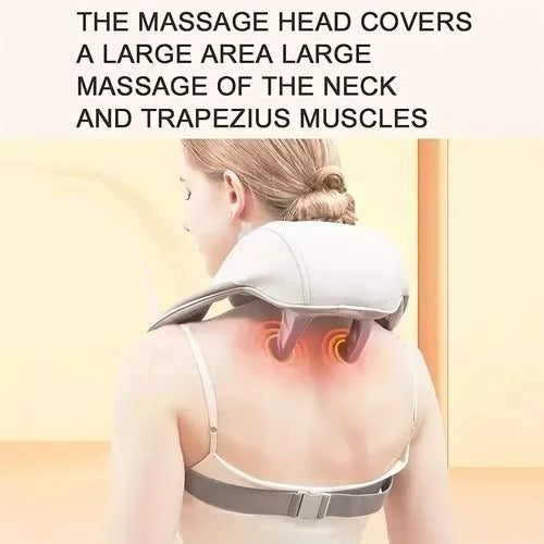 Professional Wireless Neck, Shoulder & Back Massager – Relax Anywhere