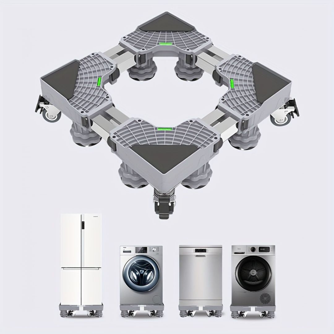 Special Base for Fridge & Washing Machine – Adjustable & Heavy-Duty Stand 🧺