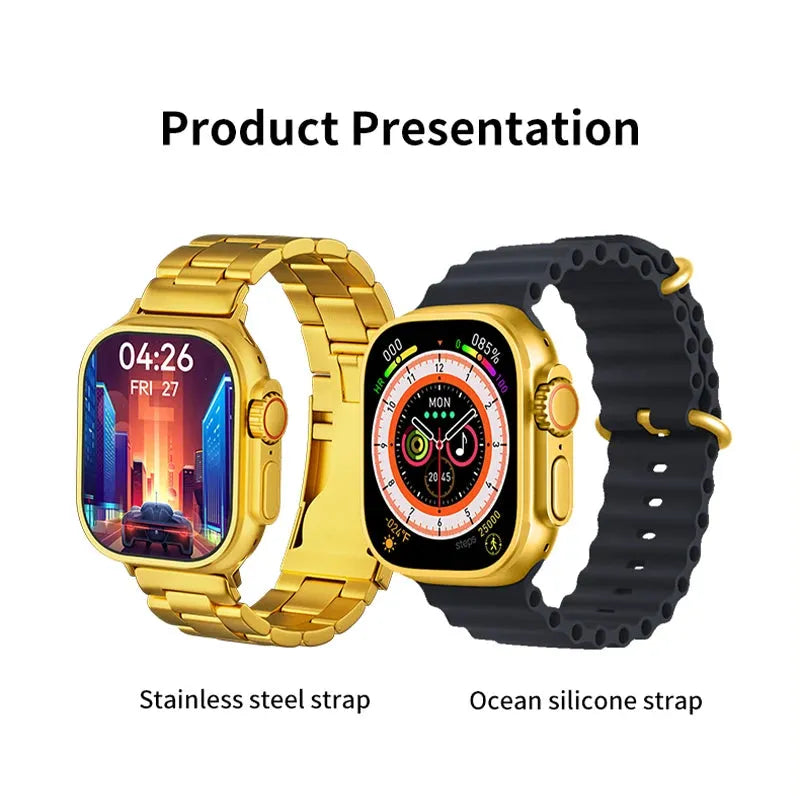 ✨ 24K Gold Ultra Watch – Luxury Timepiece