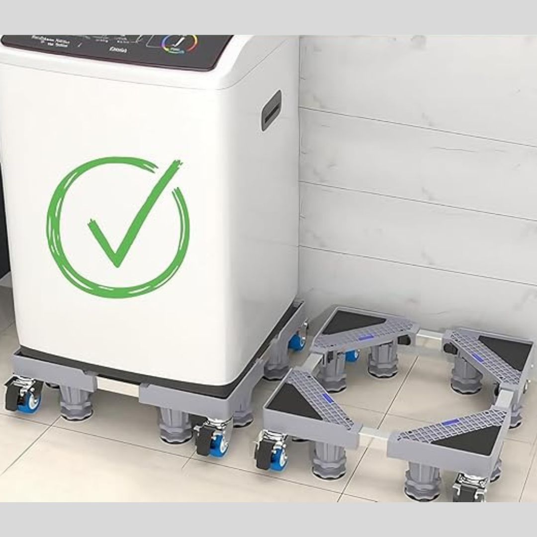 Special Base for Fridge & Washing Machine – Adjustable & Heavy-Duty Stand 🧺