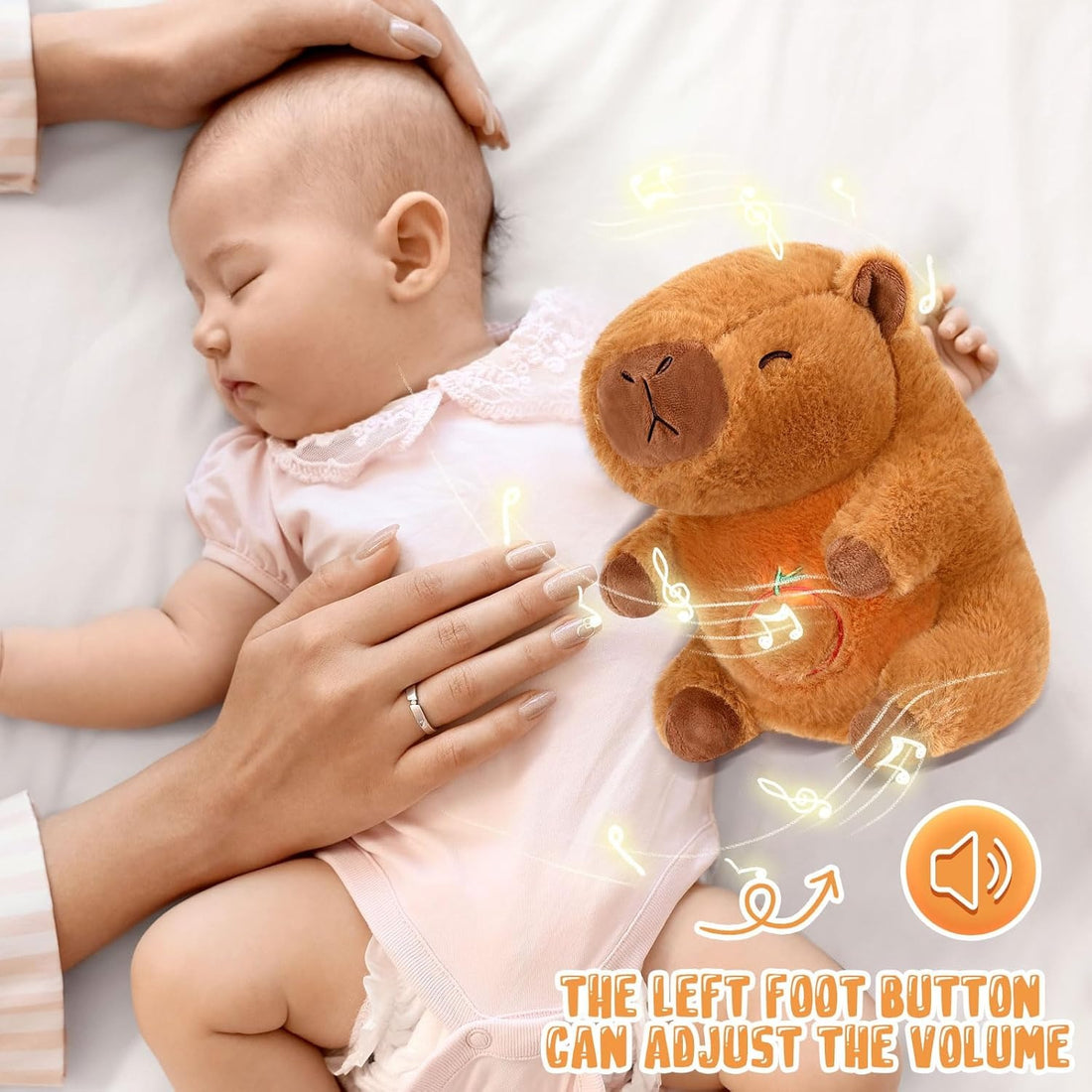 Breathing Stuffed Teddy – Realistic Cuddly Companion 🧸