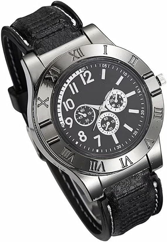 ⌚ USB Lighter Watch – Men’s Stylish & Functional Timepiece