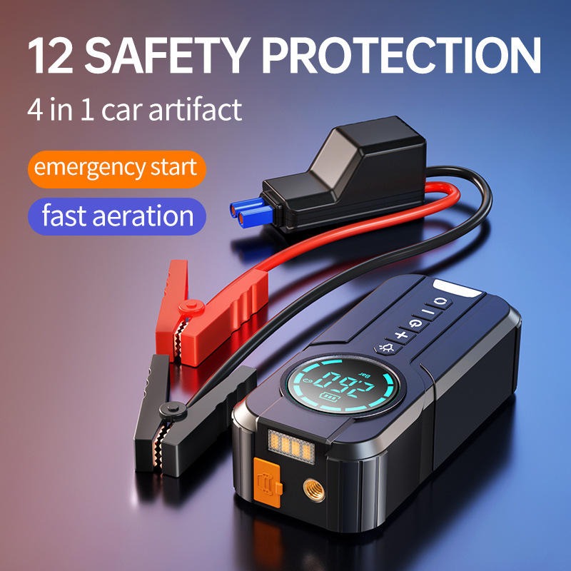 ⚡ DENX Auto Jump Starter – Powerful & Portable Car Battery Booster